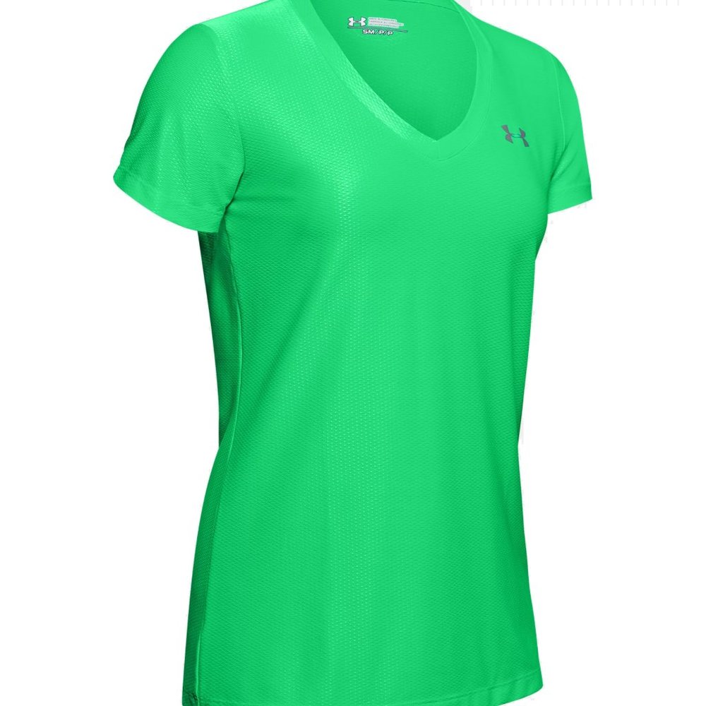 Under Armour UA Tech HeatGear V-Neck T-shirt XS